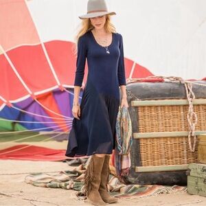 Sundance Asymmetrical knit jersey‎ dress size Small